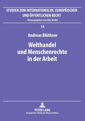 Welthandel und menschenrechte - welthandel,