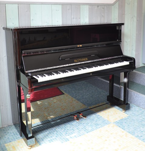 Blüthner klavier schwarz - blüthner, klavier,